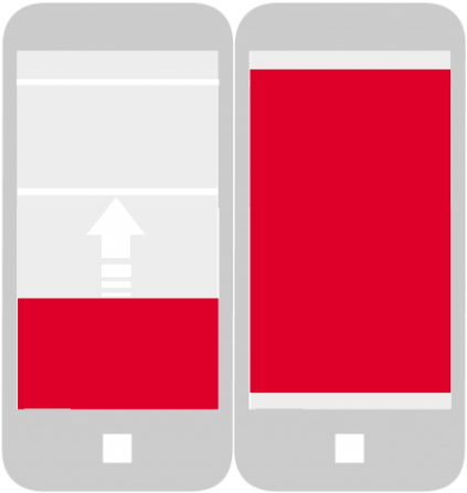 Mobile Ad Comparison PNG Image