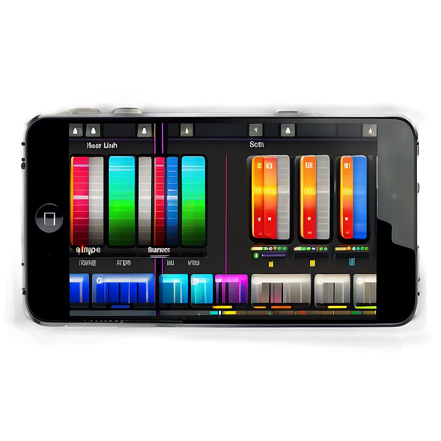 Mobile Dj Mixer App Png 06132024 PNG Image