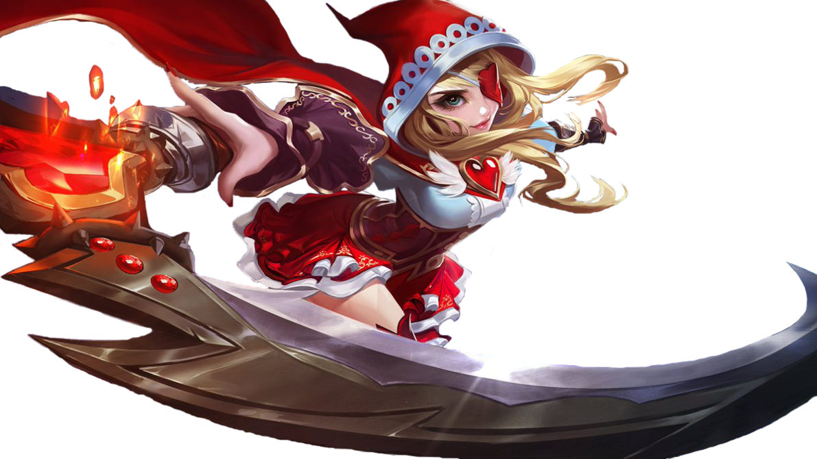 Mobile Legends Red Riding Hood Hero PNG Image