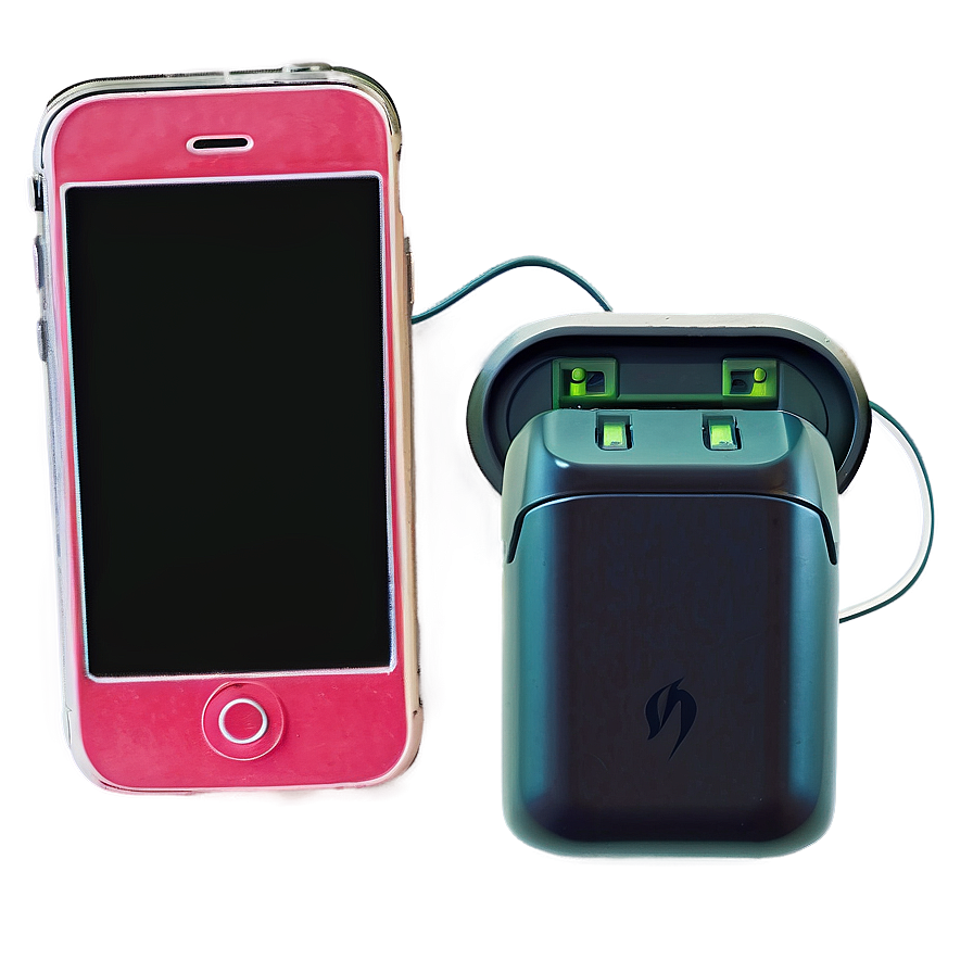 Mobile Phone In Charging Dock Png Rvw PNG Image