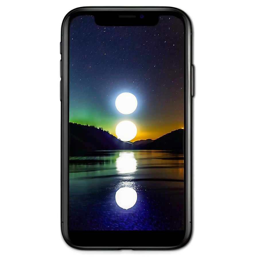 Mobile Phone Night Mode Feature Png Gwt PNG Image