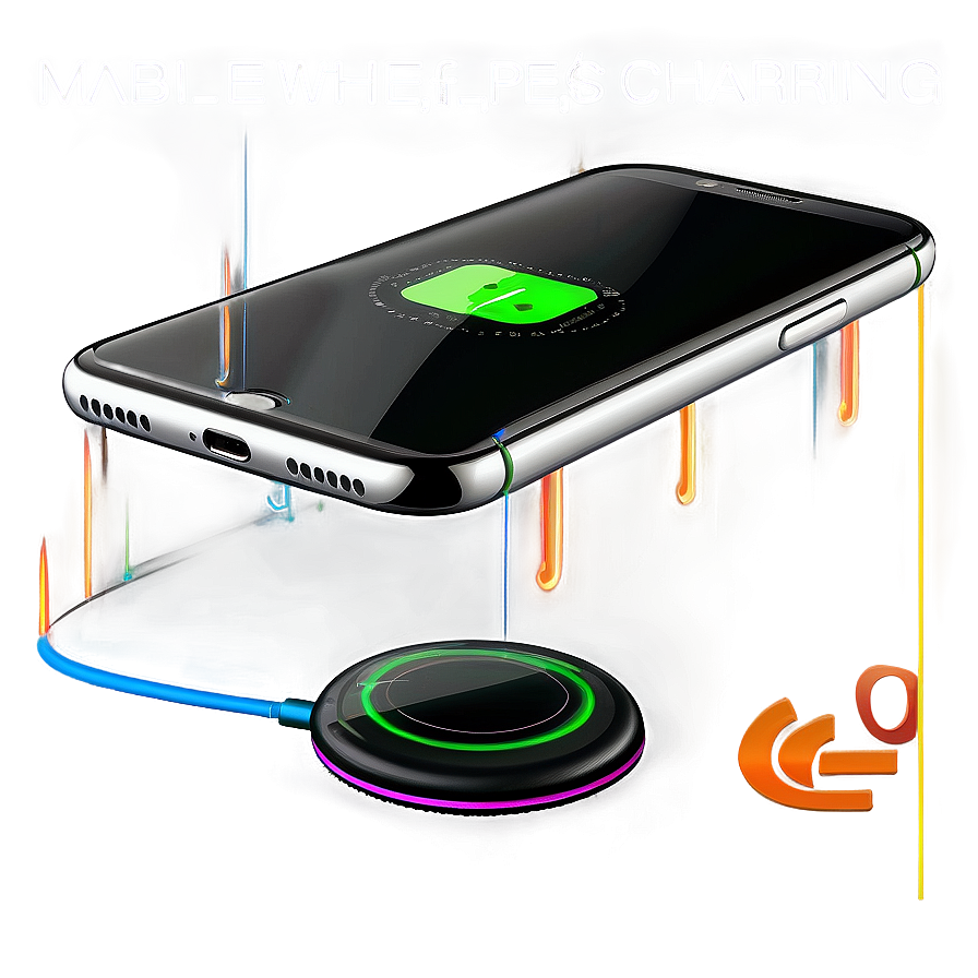 Mobile Phone Wireless Charging Png Qxt PNG Image