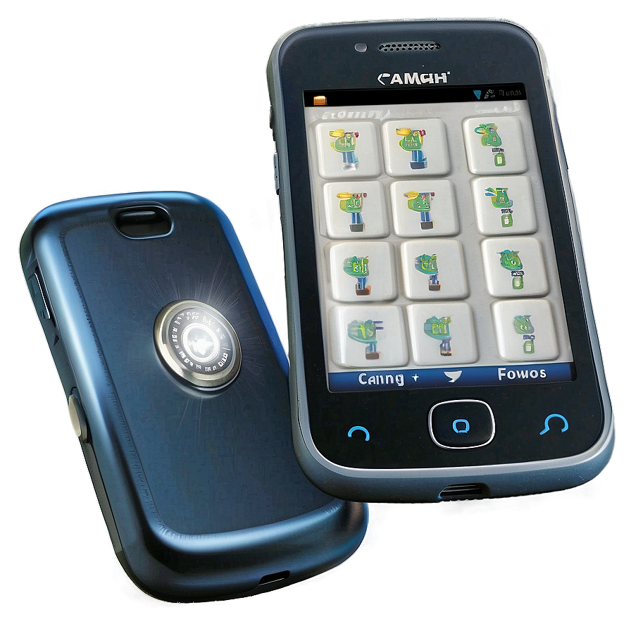 Mobile Phone With Camera Flash Png 15 PNG Image