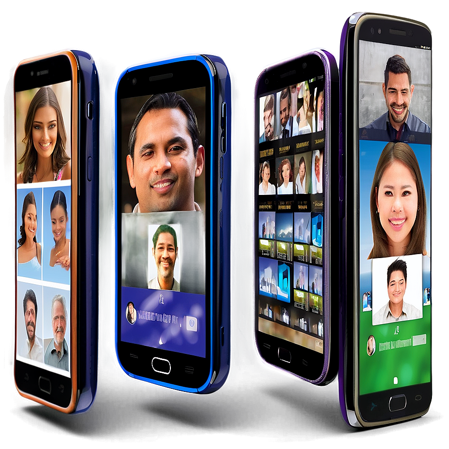 Mobile Phone With Multiple User Profiles Png 35 PNG Image