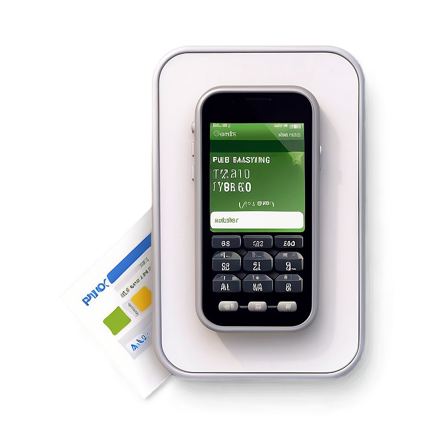 Mobile Phone With Online Banking App Png 06112024 PNG Image