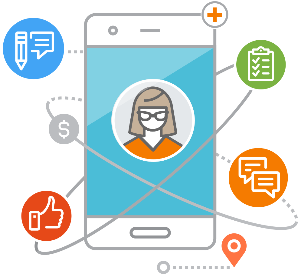 Mobile User Interface Vector PNG Image