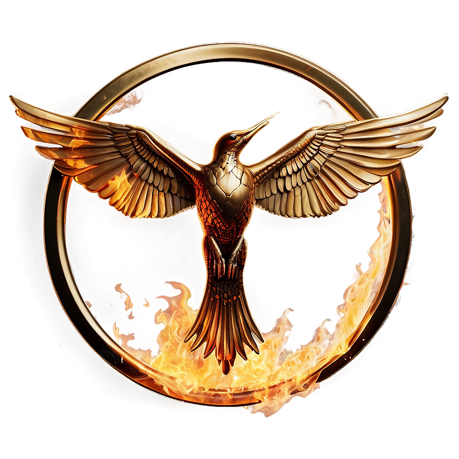 Mockingjay Tribute Flame Png 06242024 PNG Image