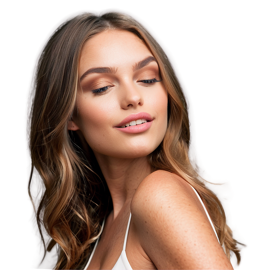 Model On Magazine Cover Png Vno56 PNG Image