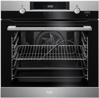 Modern A E G Oven Interior PNG Image