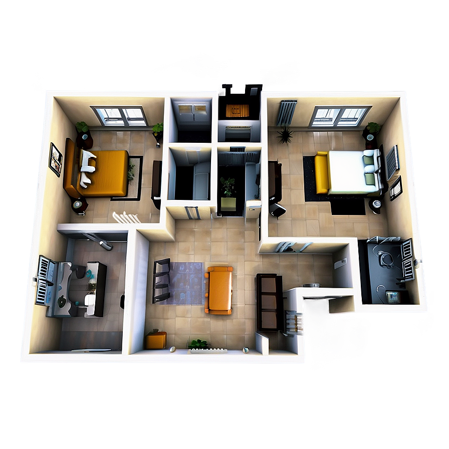 Modern Apartment Design Png Mwo PNG Image