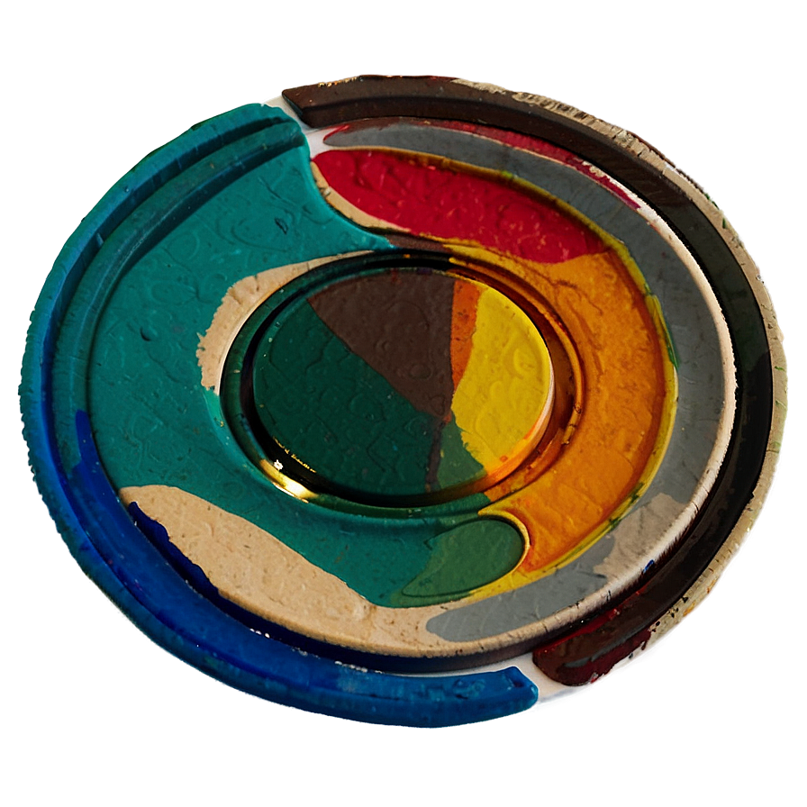 Modern Art Palette Png 7 PNG Image