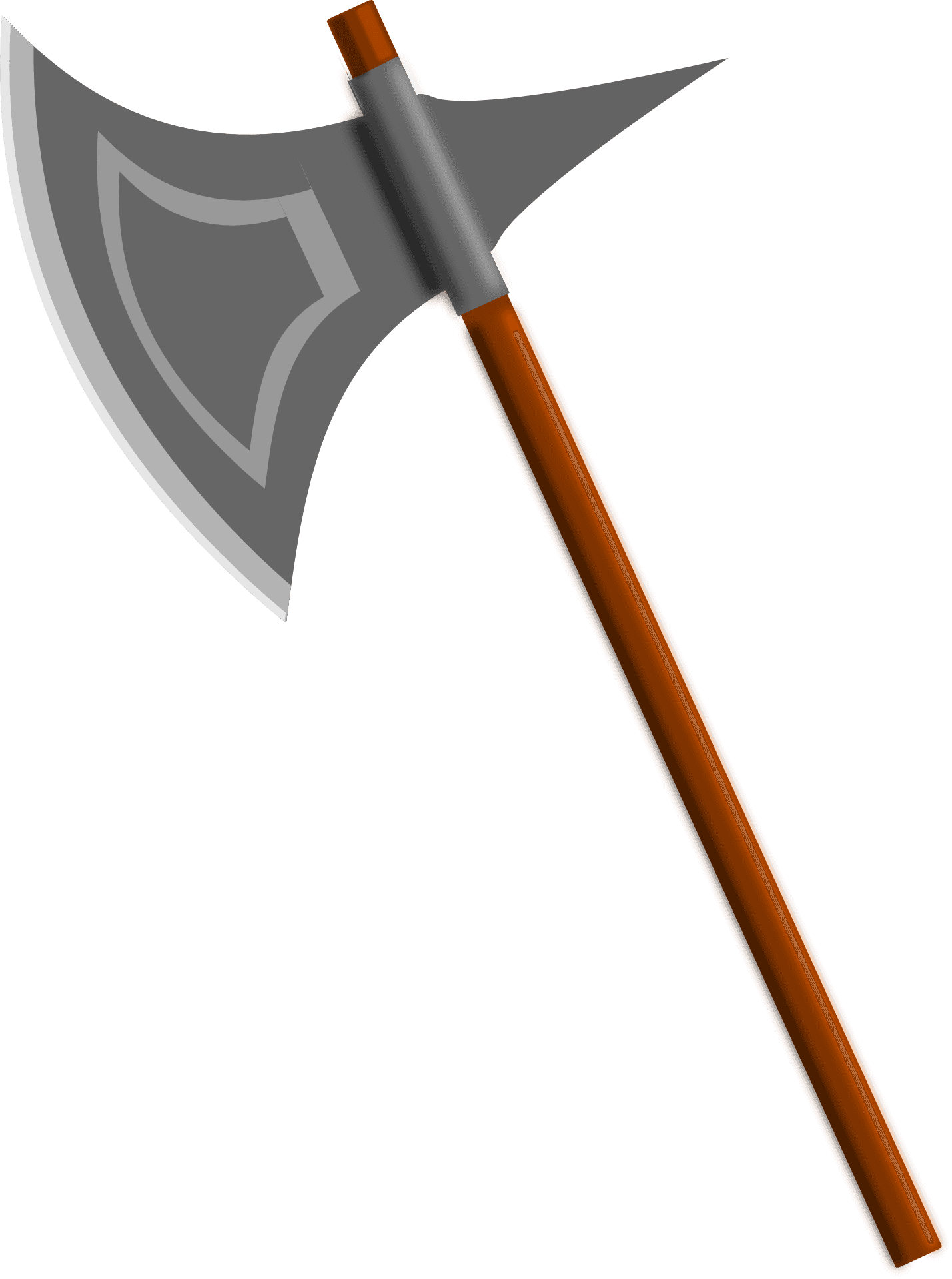 Modern Axe Design PNG Image