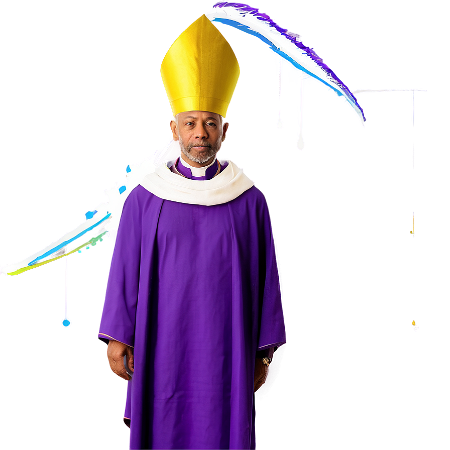 Modern Bishop Graphic Png Wfh PNG Image