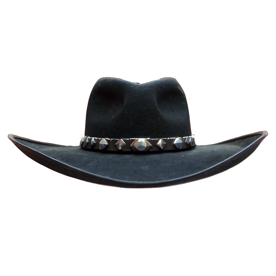 Modern Black Cowboy Hat Png Aul55 PNG Image