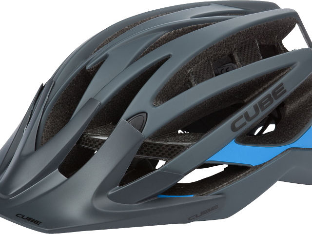 Modern Black Cycling Helmet PNG Image