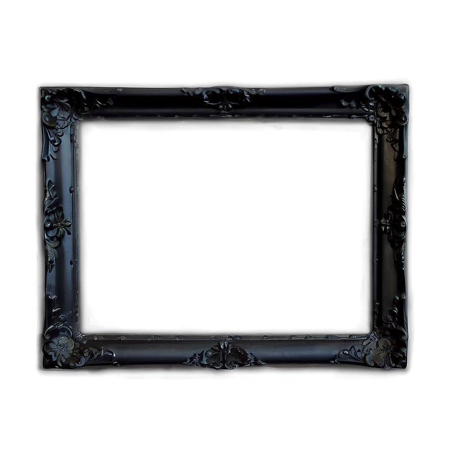 Modern Black Frame Png 65 PNG Image