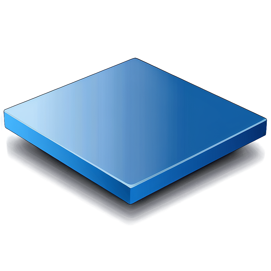 Modern Blue Square Illustration Png 73 PNG Image