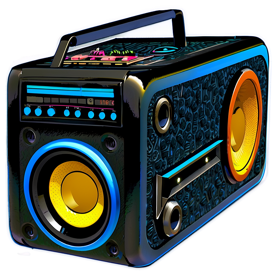 Modern Boombox Png 8 PNG Image