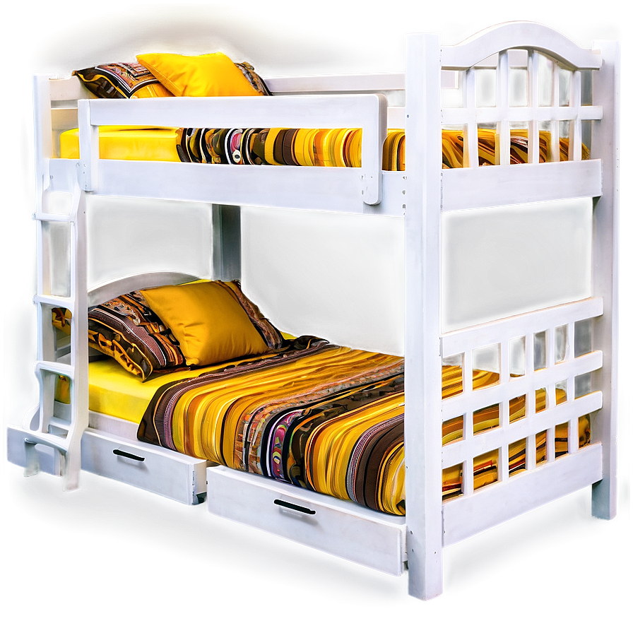 Modern Bunk Bed Png Pfw PNG Image