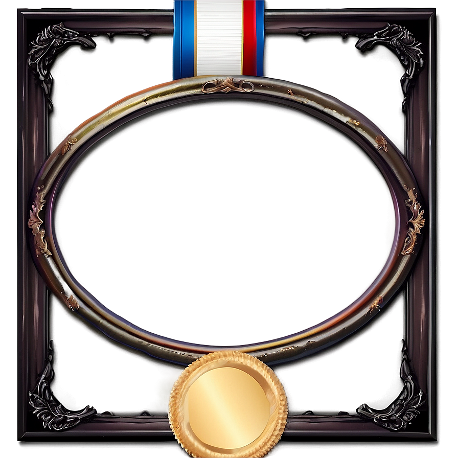 Modern Certificate Frame Png 06262024 PNG Image