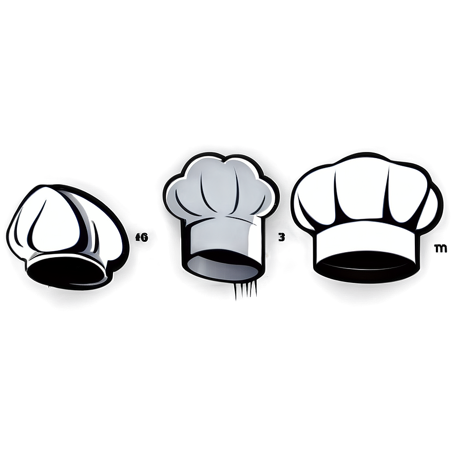 Modern Chef Hat Drawing Png Fgv73 PNG Image