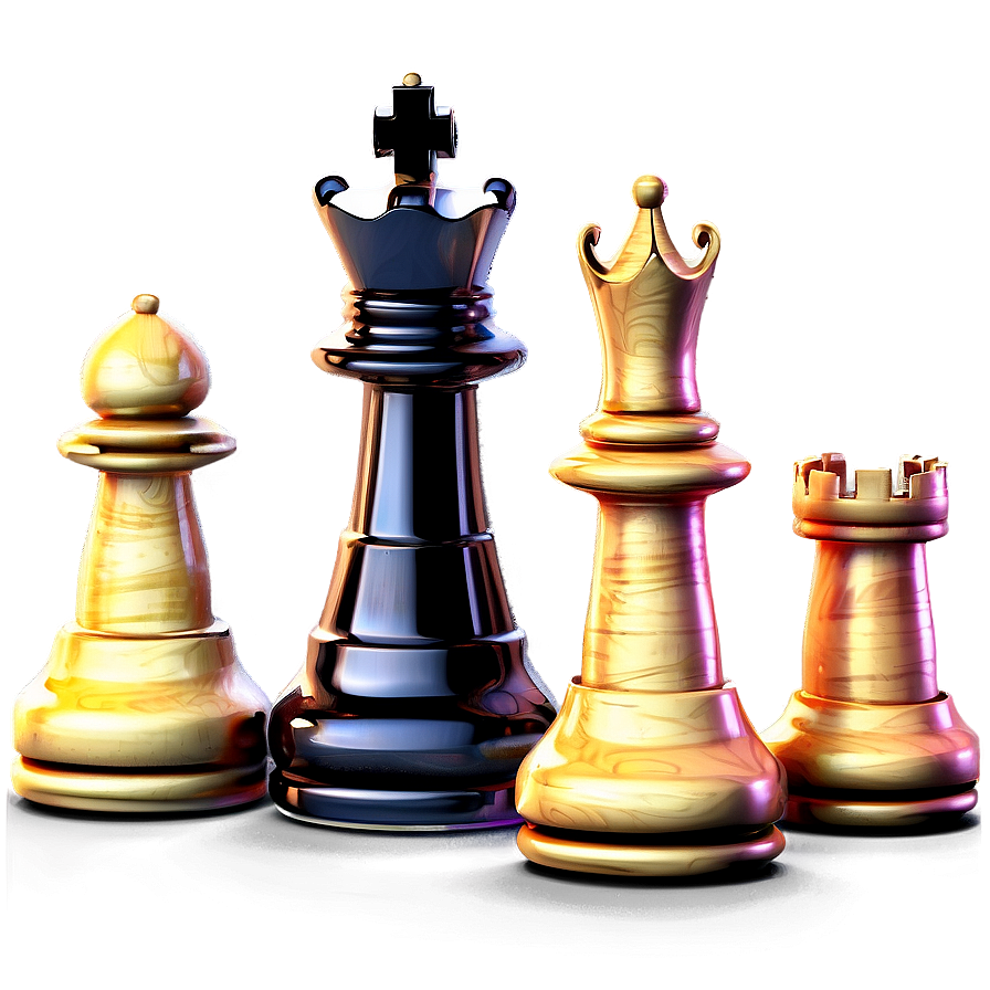 Modern Chess Pieces Design Png Tom12 PNG Image