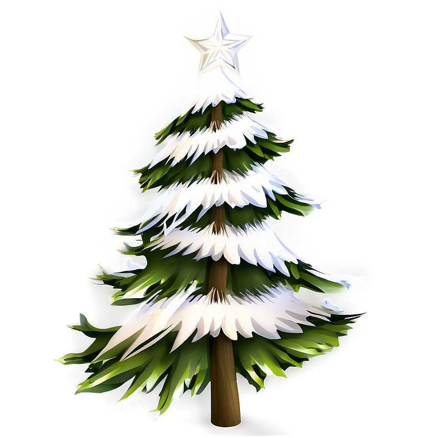 Modern Christmas Tree Png Khh PNG Image