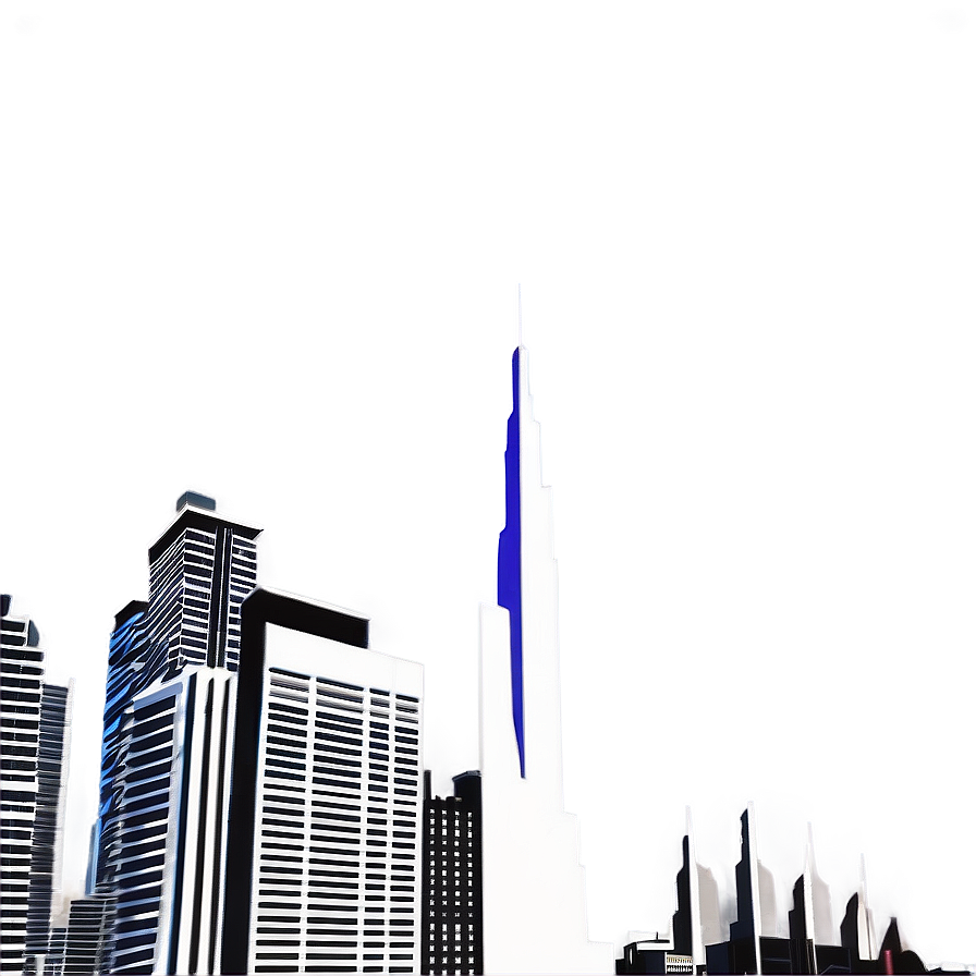 Modern City Skyline Png 06202024 PNG Image