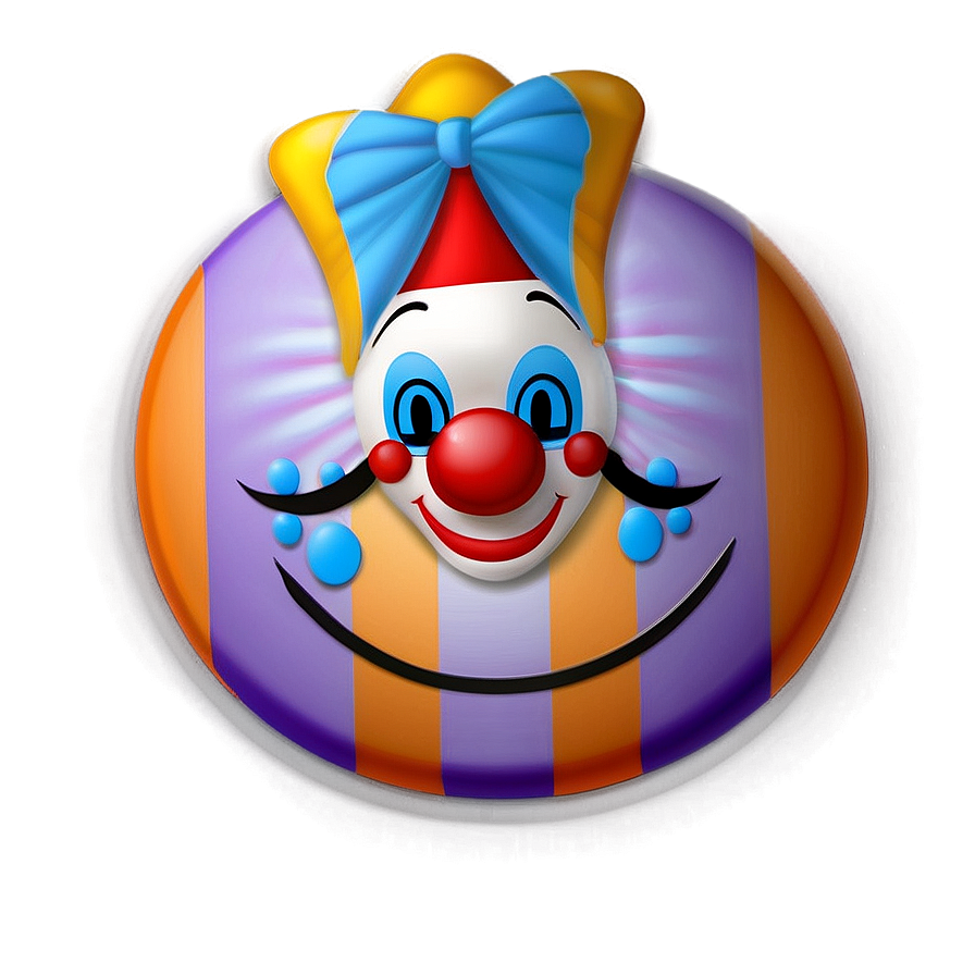 Modern Clown Emoji Png 47 PNG Image