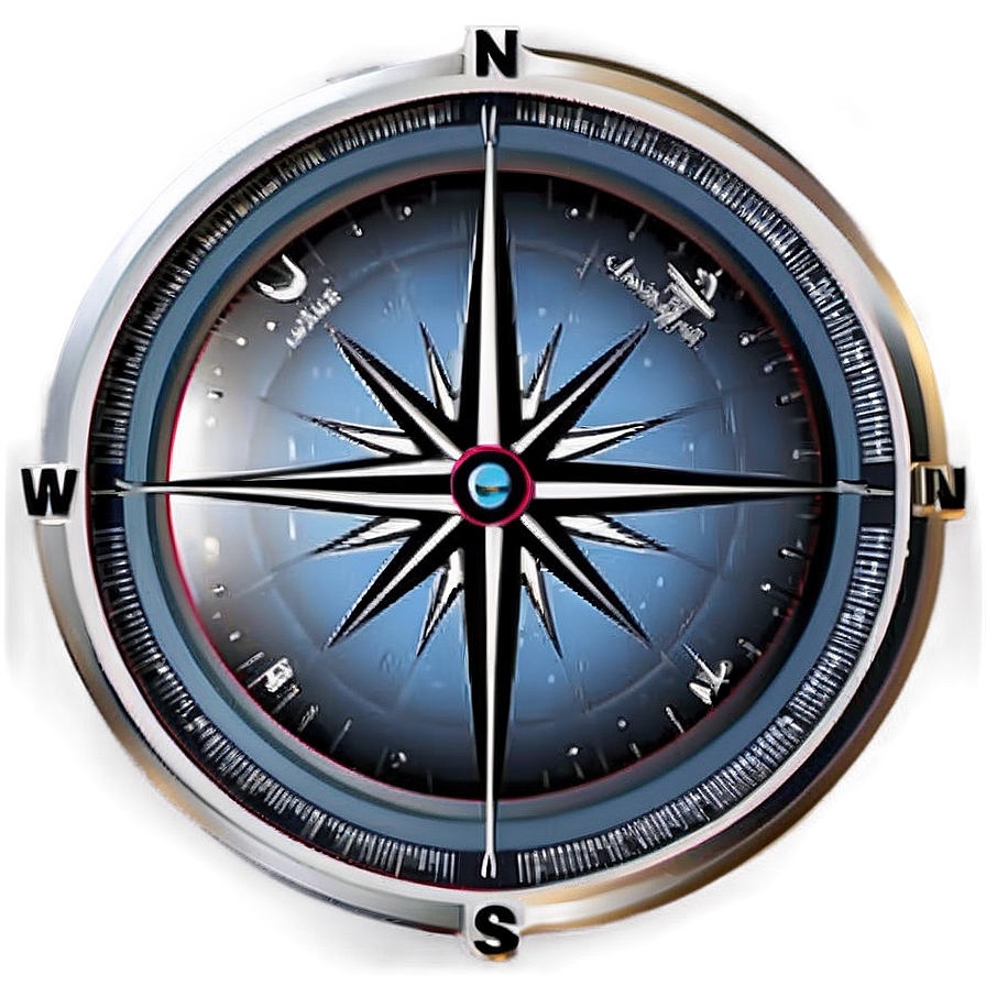 Modern Compass Design Png Bhp55 PNG Image