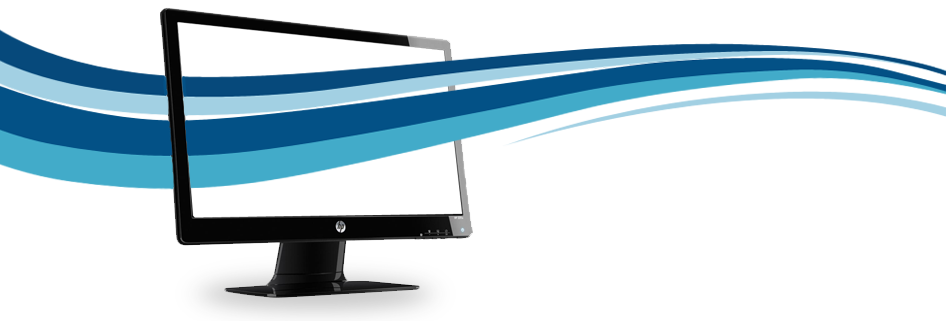 Modern Computer Monitor Design PNG Image