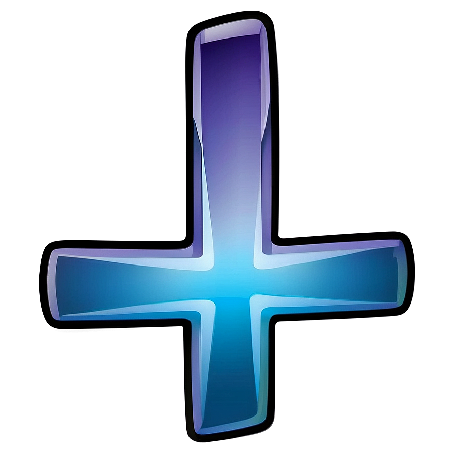 Modern Cross Icon Png Mfq29 PNG Image