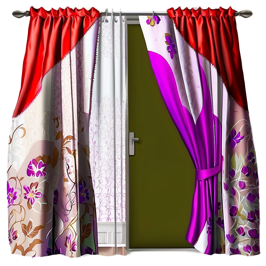 Modern Curtains Png Vki86 PNG Image