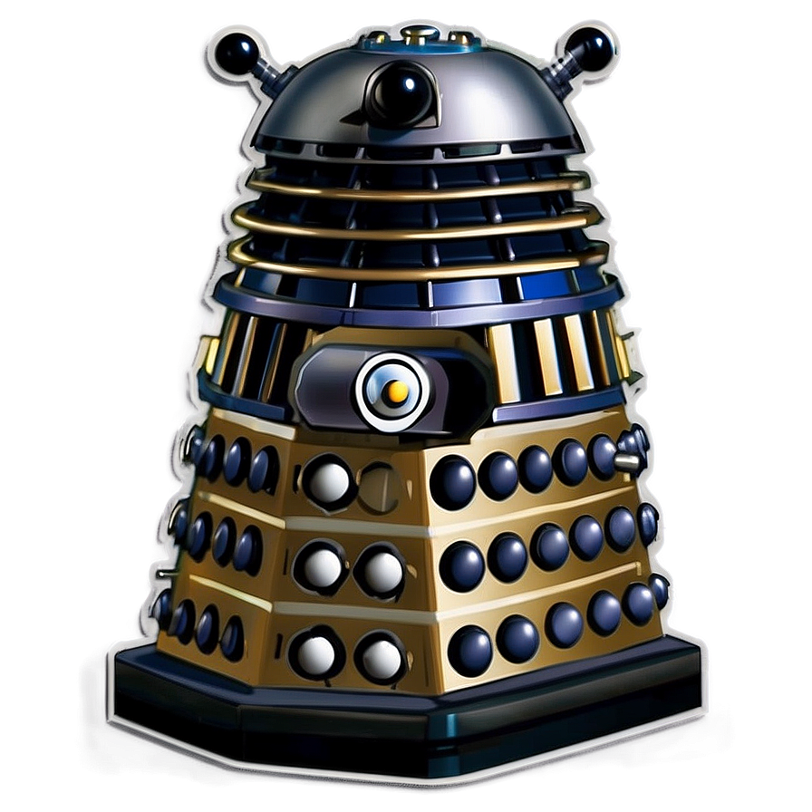 Modern Dalek Graphic Png 21 PNG Image