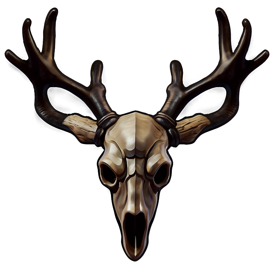 Modern Deer Antler Symbol Png 06122024 PNG Image