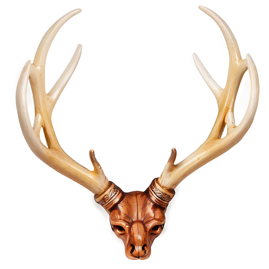 Modern Deer Antler Symbol Png Eyo54 PNG Image