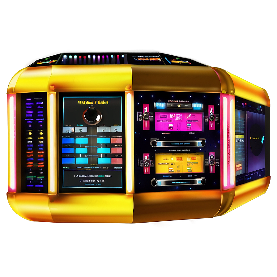 Modern Digital Jukebox Png Htj PNG Image