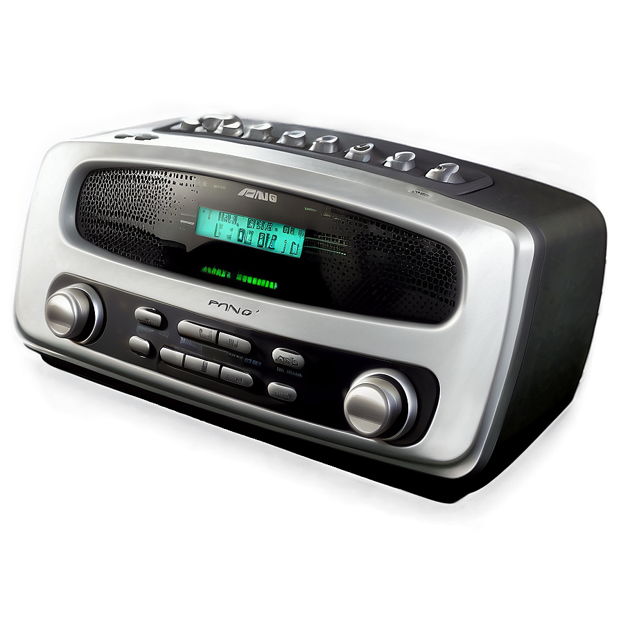 Modern Digital Radio Png 13 PNG Image