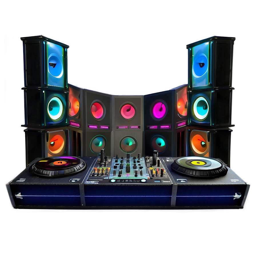 Modern Dj Booth Png Opl PNG Image