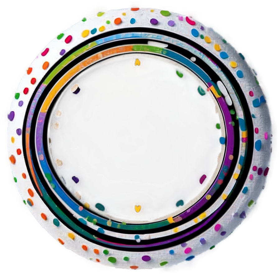 Modern Dotted Circle Png 70 PNG Image