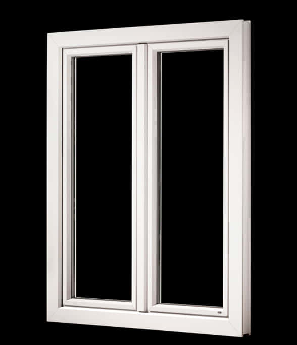 Modern Double Pane Window PNG Image