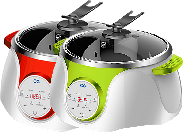 Modern Electric Pressure Cookers PNG Image