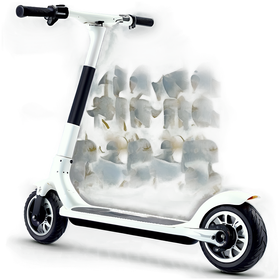 Modern Electric Scooter Png Qhe PNG Image