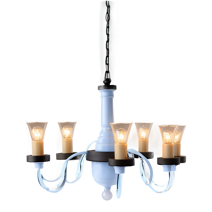 Modern Farmhouse Chandelier Png Edt45 PNG Image