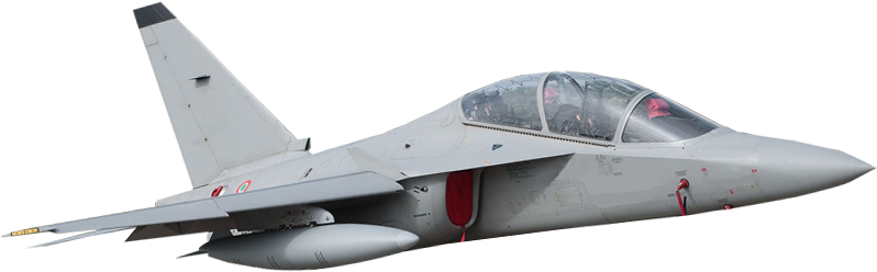 Modern Fighter Jet Profile PNG Image