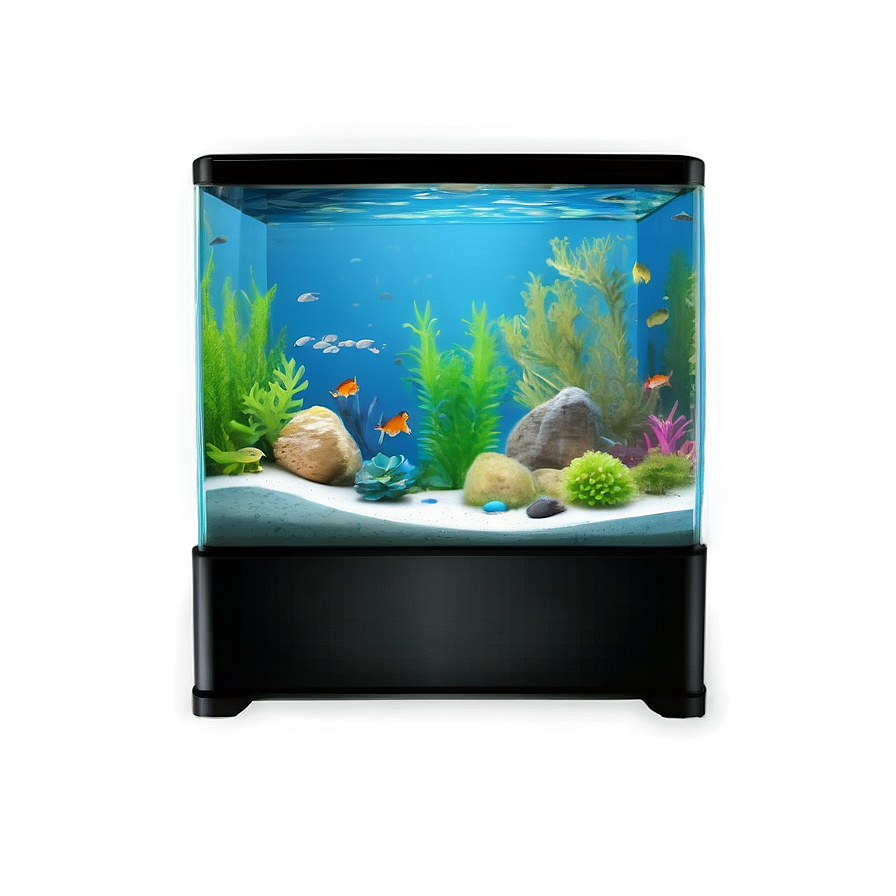 Modern Fish Tank Png Wte PNG Image