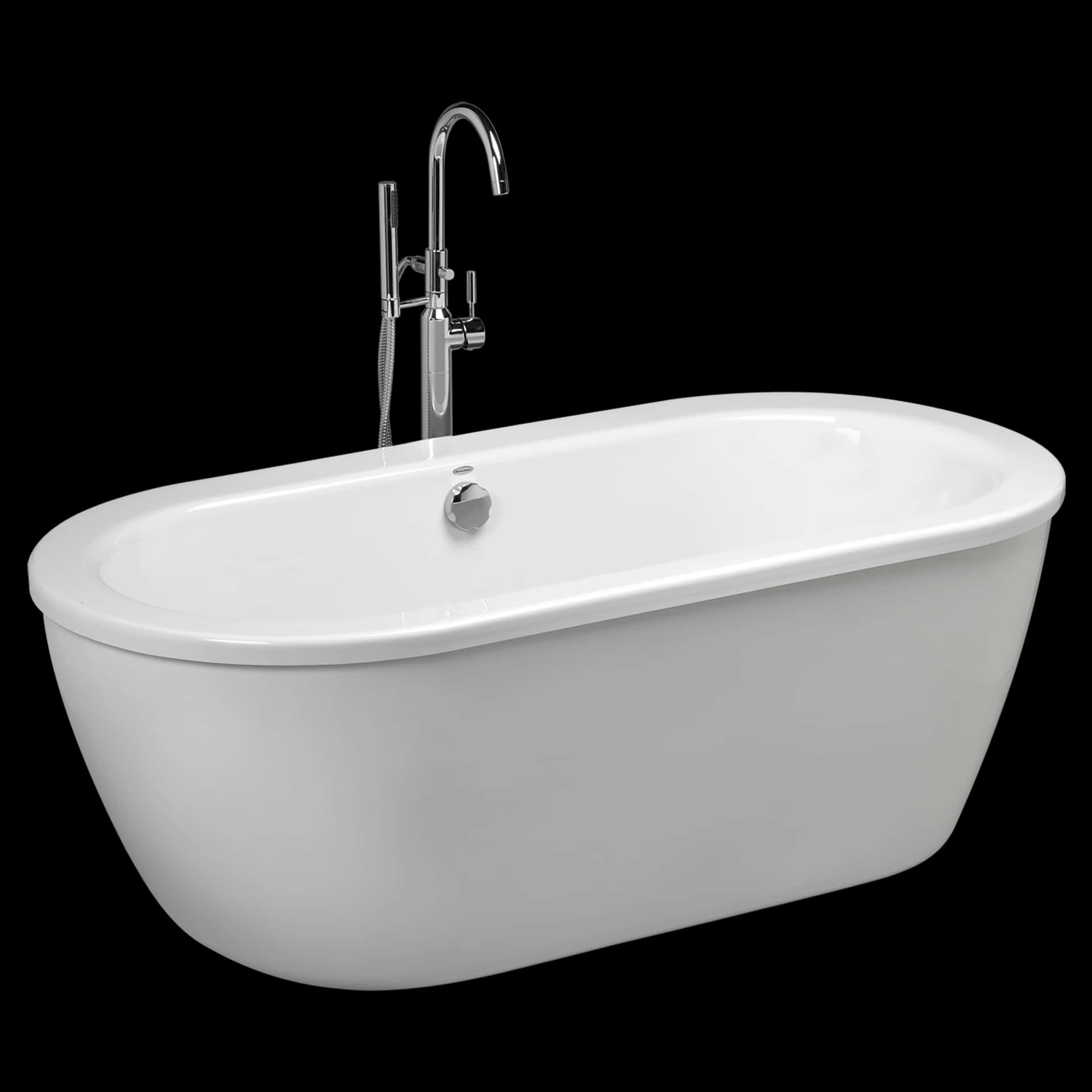 Modern Freestanding Bathtub PNG Image