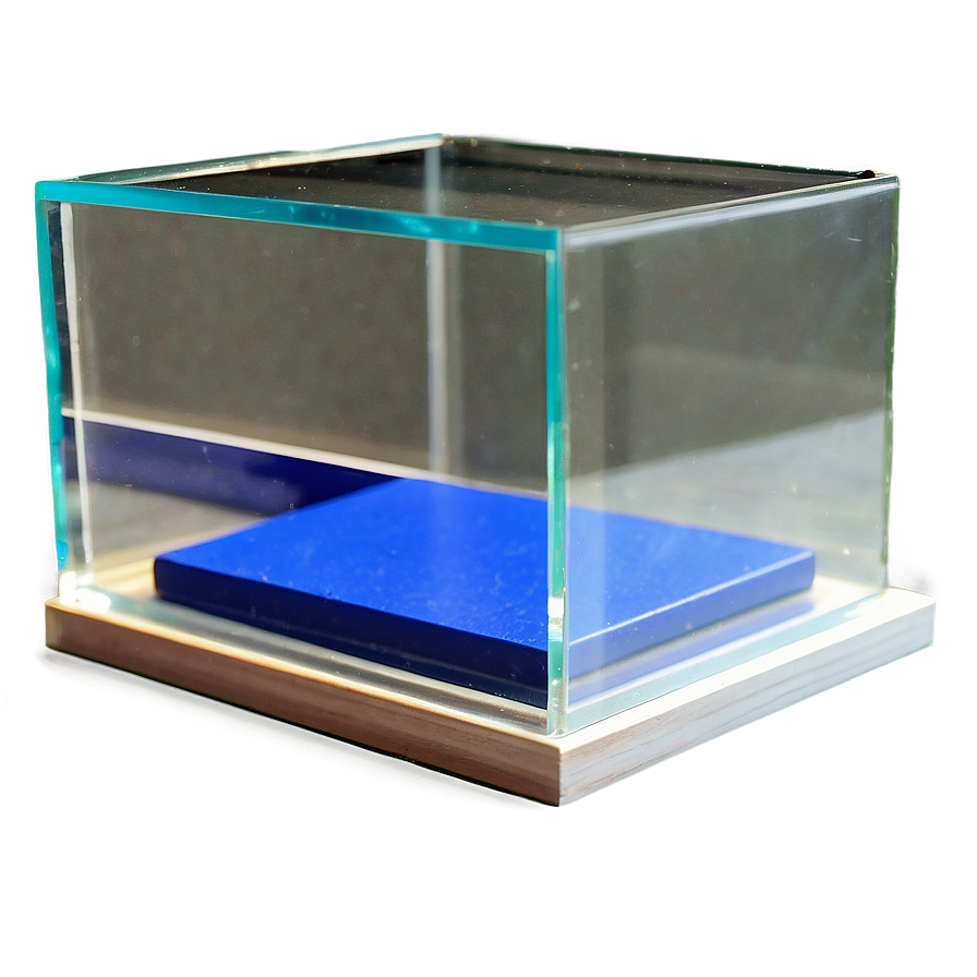 Modern Glass Display Box Png Nqd57 PNG Image