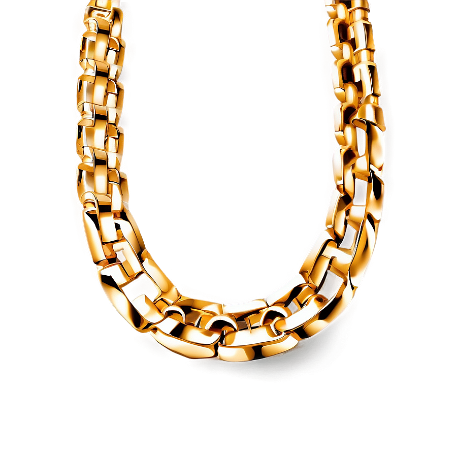 Modern Gold Chain Png 58 PNG Image