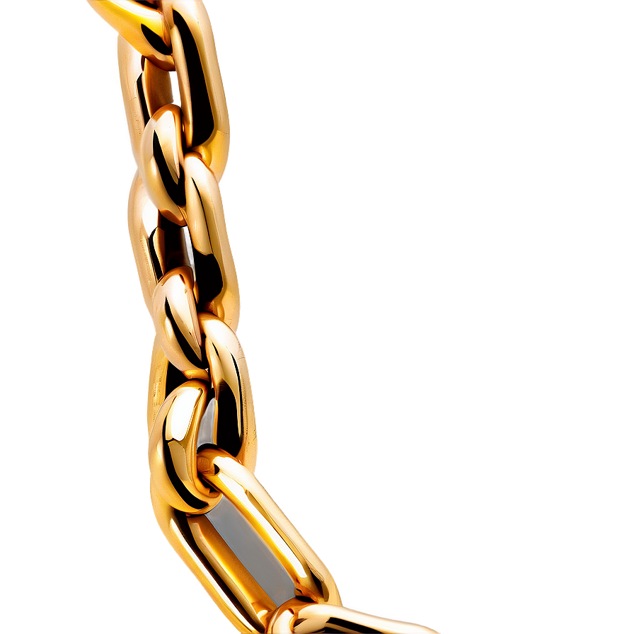 Modern Gold Chain Png 83 PNG Image